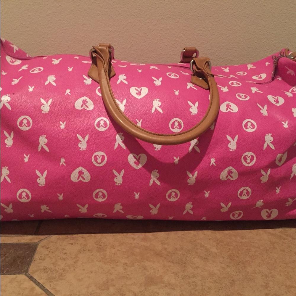 pink monogram playboy bunny duffle bag ISO!